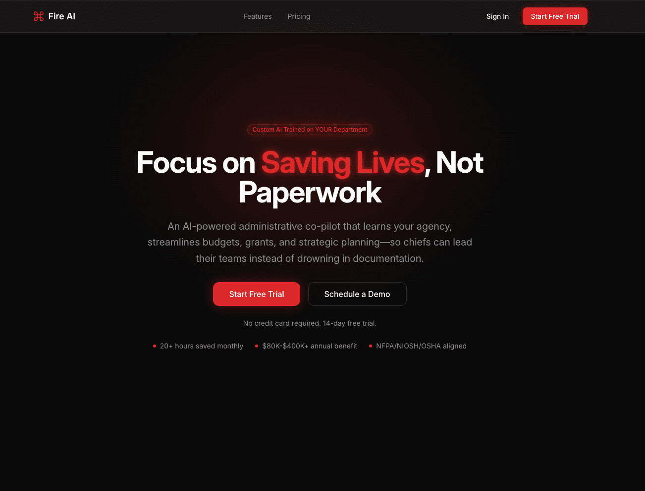 Fire AI — project preview